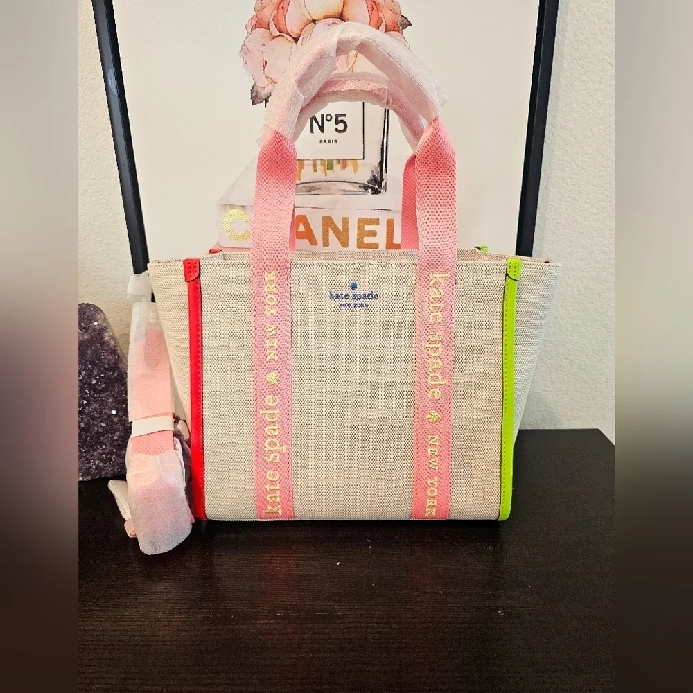 Kate Spade Kip Canvas Tote.